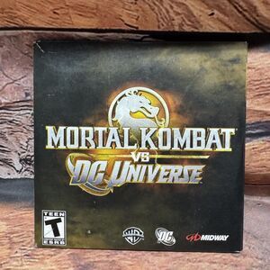 Mortal Kombat vs DC Universe Bonus DVD Content ESRB T Digipak